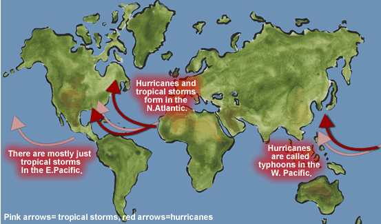 hurricane development graphic